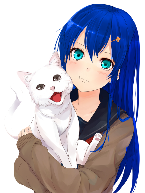 Lily et son chat